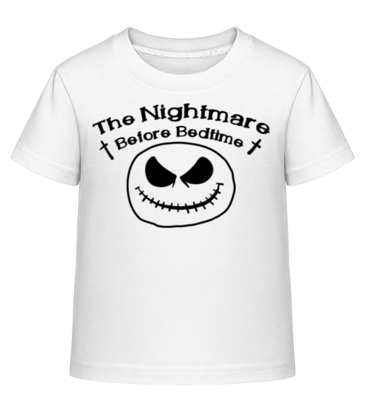 Nightmare Before Bedtime - Camiseta Shirtinator para niños - Blanco - delante