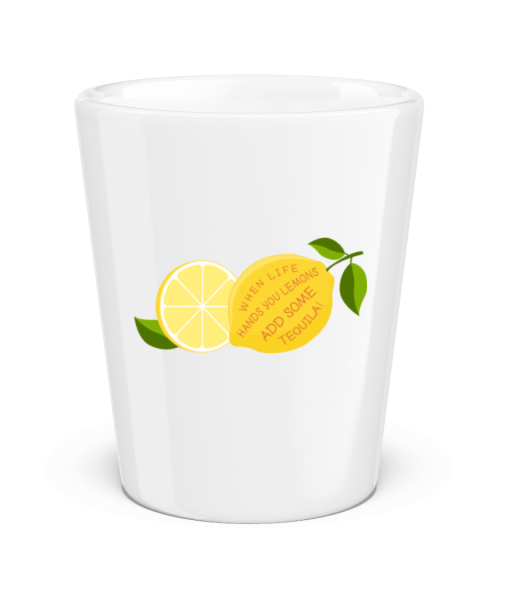 Lemon and Tequila - Vaso de chupito - Blanco - delante