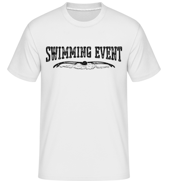 Swimming -  Shirtinator Men's T-Shirt - White - imagedescription.FrontImage