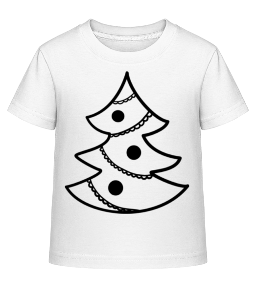 Christmas Tree - Camiseta Shirtinator para niños - Blanco - delante