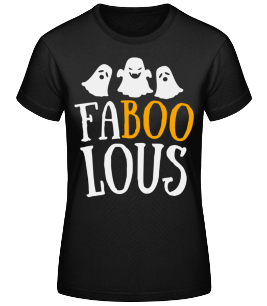 Faboolous - Camiseta básica de mujer - Negro - delante