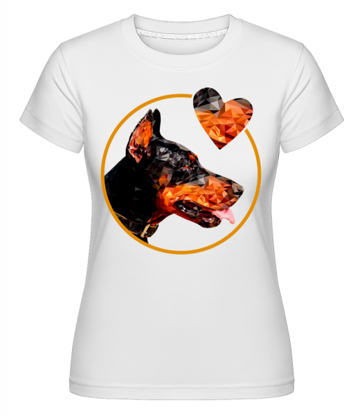 Hunde Liebe - Shirtinator Frauen T-Shirt - Weiß - Vorn