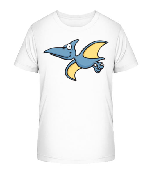 Cartoon Pterosaur - Camiseta ecológica para niños Stanley Stella - Blanco - delante