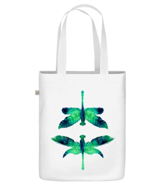Leaf Dragonfly - Bolsa ecológica - Blanco - delante