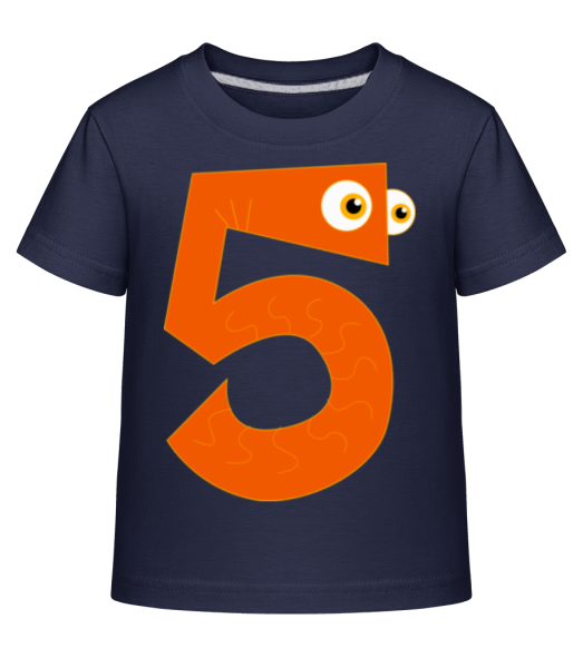 Centipede Five - Camiseta Shirtinator para niños - Marino - delante