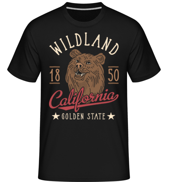 Wildland California -  Shirtinator Men's T-Shirt - Black - imagedescription.FrontImage