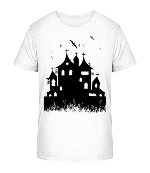 Halloween Castle - Camiseta ecológica para niños Stanley Stella - Blanco - delante