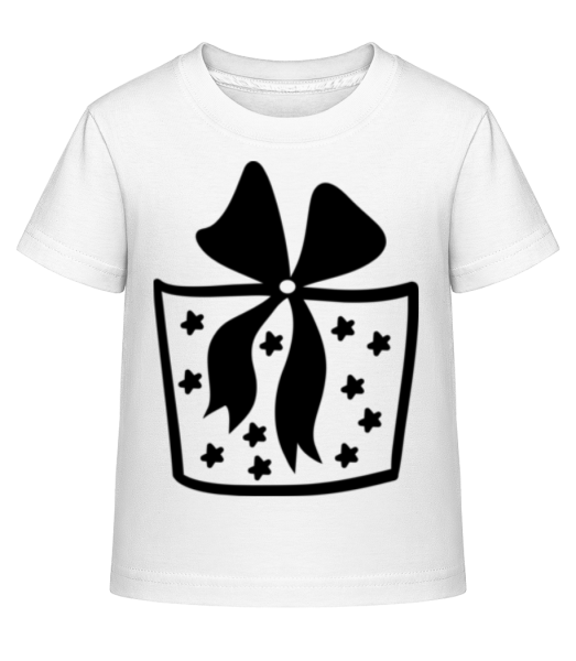 Christmas Present - Camiseta Shirtinator para niños - Blanco - delante