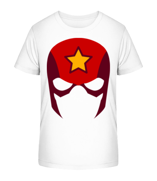 Superhero Icon - Camiseta ecológica para niños Stanley Stella - Blanco - delante
