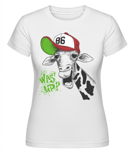 What's up? - Shirtinator Frauen T-Shirt - Weiß - Vorn