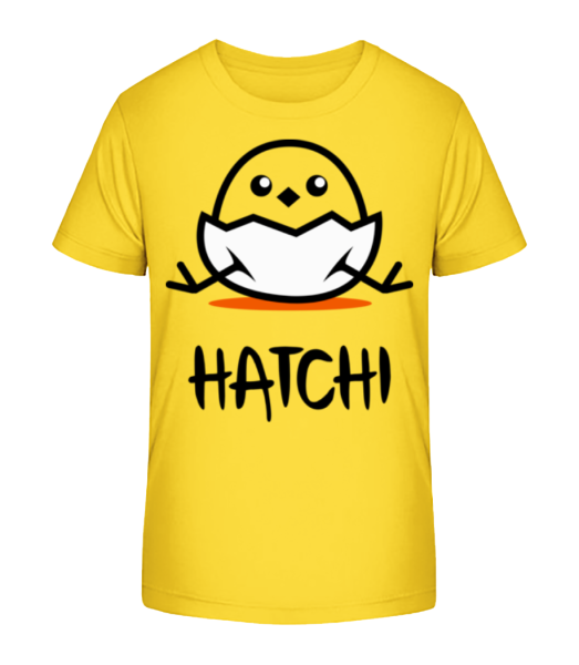 Hatchi - Broken Egg - Camiseta ecológica para niños Stanley Stella - Amarillo - delante
