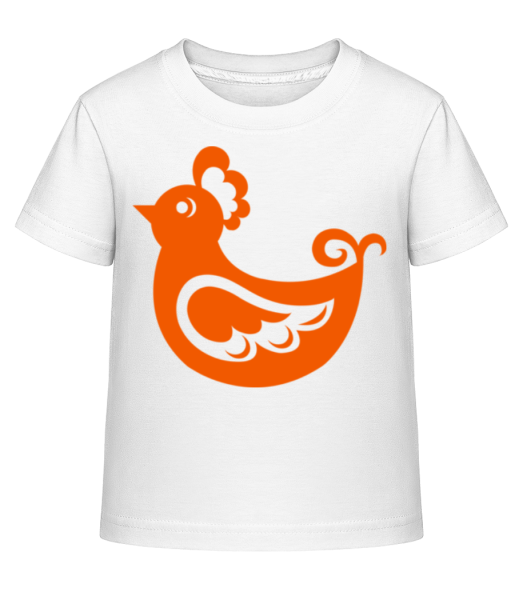 Easter Bird Icon - Camiseta Shirtinator para niños - Blanco - delante