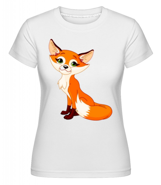 Süßer Fuchs - Shirtinator Frauen T-Shirt - Weiß - Vorne