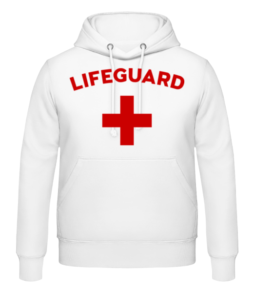 Lifeguard - Sudadera con capucha para hombre - Blanco - delante