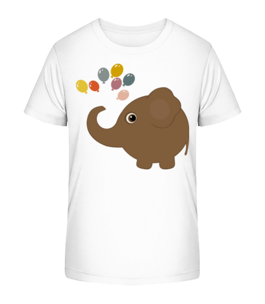 Kids Comic - Elephant - Camiseta ecológica para niños Stanley Stella - Blanco - delante
