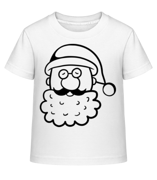 Happy Santa Claus - Camiseta Shirtinator para niños - Blanco - delante