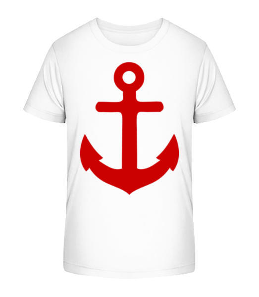 Anchor - Camiseta ecológica para niños Stanley Stella - Blanco - delante