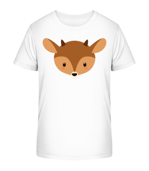 Deer Comic - Camiseta ecológica para niños Stanley Stella - Blanco - delante