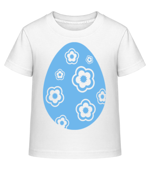 Easter Egg Icon - Camiseta Shirtinator para niños - Blanco - delante