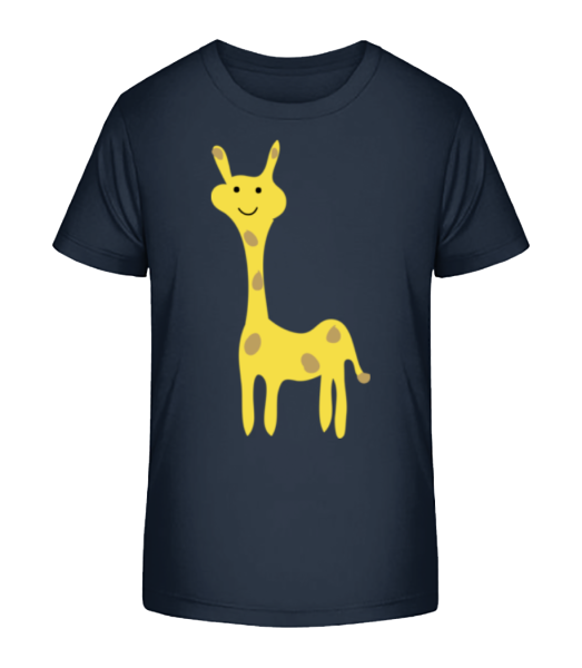 Kids Comic - Giraffe - Camiseta ecológica para niños Stanley Stella - Marino - delante