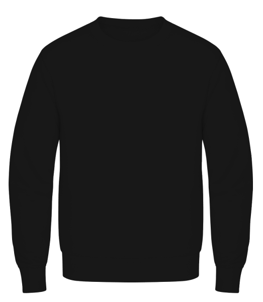 Men's Sweatshirt - Black - imagedescription.FrontImage