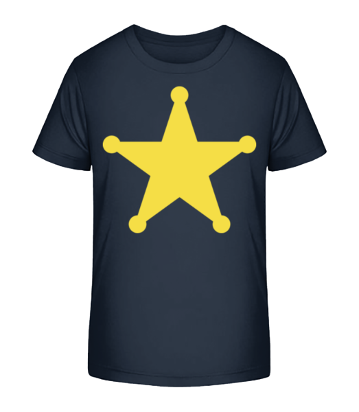 Star Logo - Camiseta ecológica para niños Stanley Stella - Marino - delante