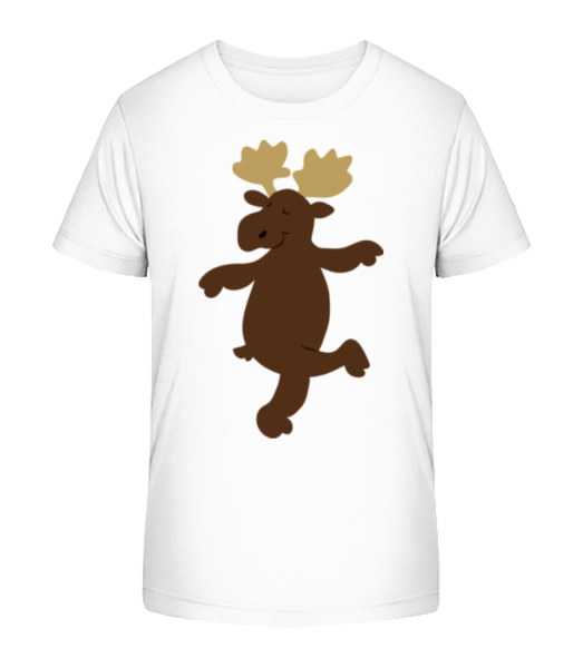 Kids Comic - Reindeer - Camiseta ecológica para niños Stanley Stella - Blanco - delante