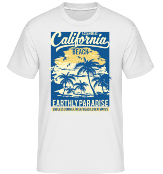 California Beach -  Shirtinator Men's T-Shirt - White - imagedescription.FrontImage