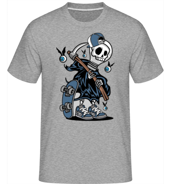 Grim Reaper -  Shirtinator Men's T-Shirt - Heather grey - imagedescription.FrontImage