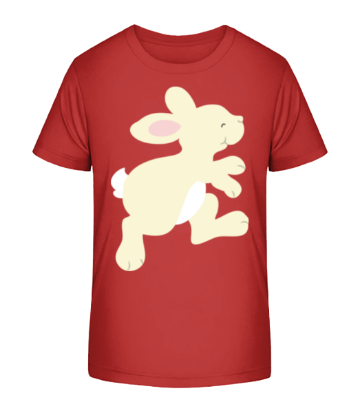 Kids Comic - Rabbit - Camiseta ecológica para niños Stanley Stella - Rojo cereza - delante