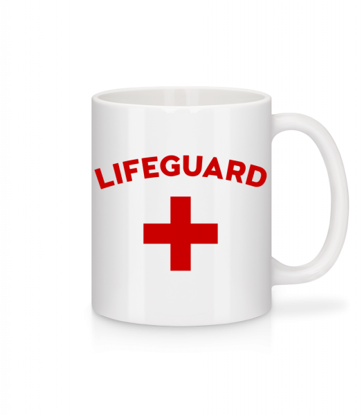 Lifeguard - Tasse - Weiß - Vorn